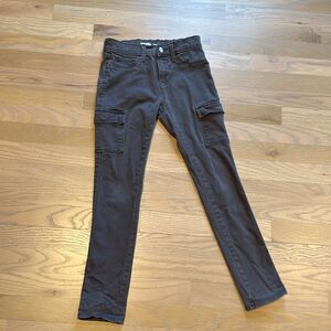 Old Navy Dark Gray Cargo Rockstar Jeggings Size 10